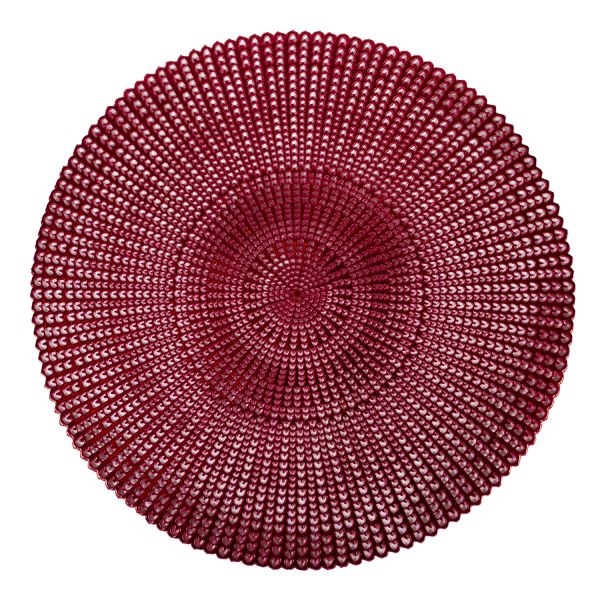 Lauamatt GLORIA_D42cm, punane