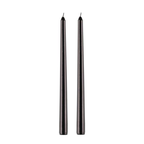 Antiikküünal POLAR 2tk H30cm, metallikmust
