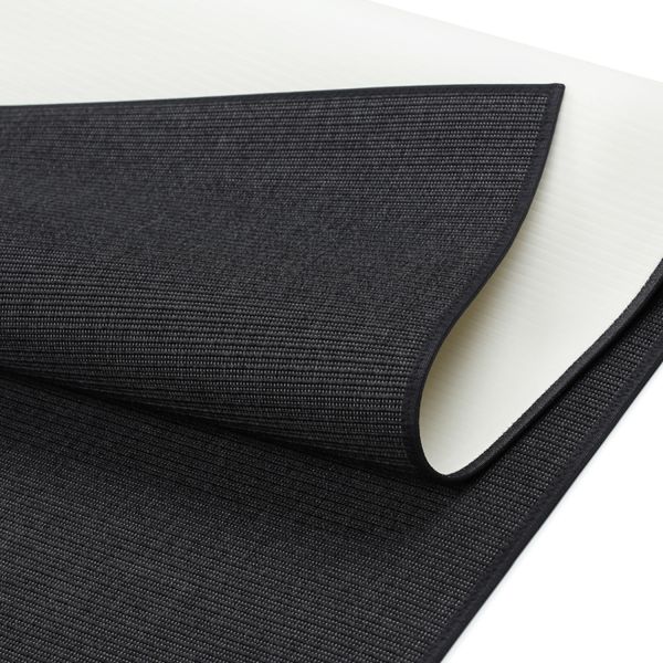 Vaip CREDO 80x400cm, must