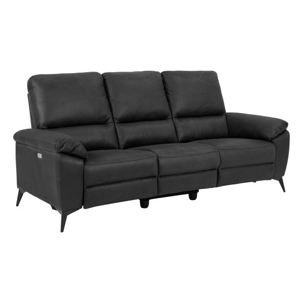 Sofa RANA 3-seater recliner, grey