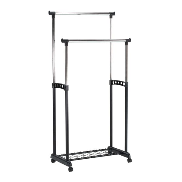 Stange FRY 83x43xH93,5-168cm, must/ kroom