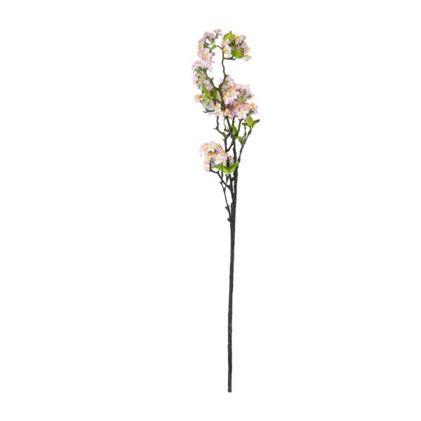 Искусственная ветка FLOWERLY H117см, цветущая яблоня