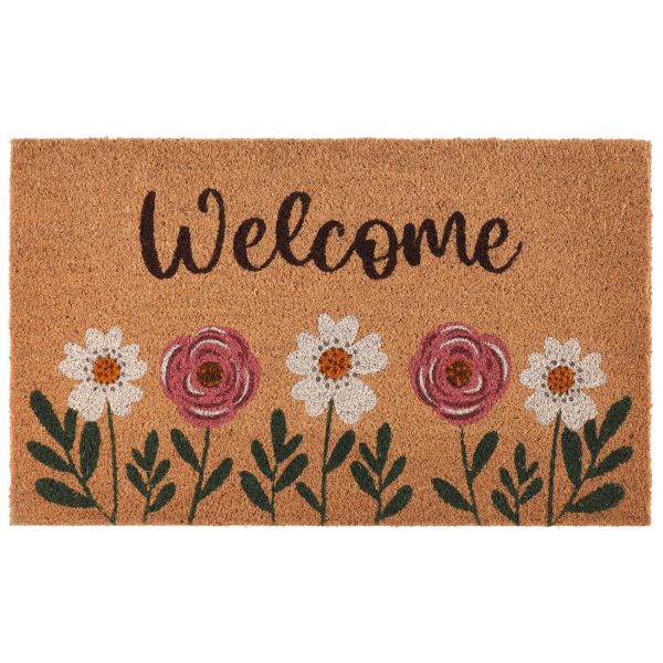 Uksematt 4Living DAISY 45x75cm, kookos