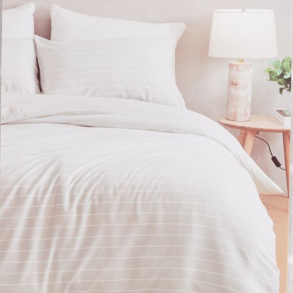 Duvet cover set STRIPE RIOS 140x200cm 1pc, 50x75cm 1pc