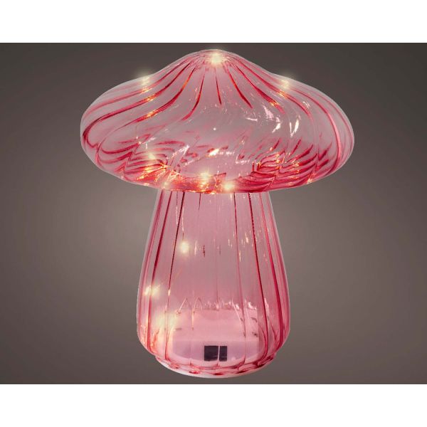 LED-valgusti GLOW H20cm, roosa