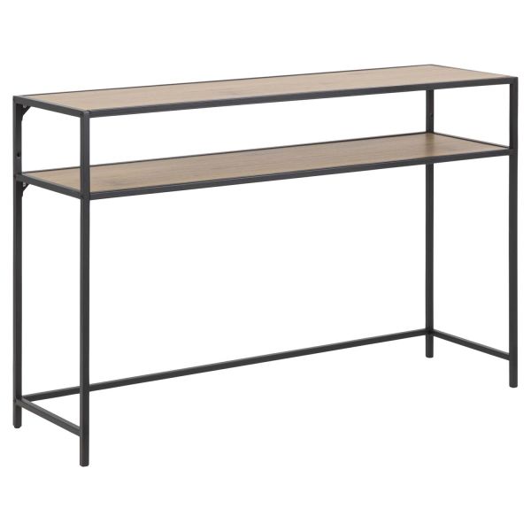 Консольный стол SEAFORD 120x35xH79см, дуб