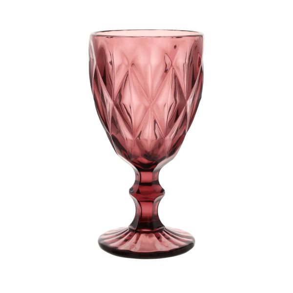 Wine goblet CORAL 300ml, purple
