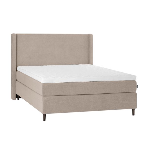 Continental bed KVITFJELL 180x200cm, with headboard