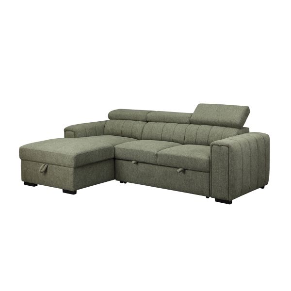 Nurgadiivanvoodi ODELIA VN 248x96/159xH84/99cm, heleroheline