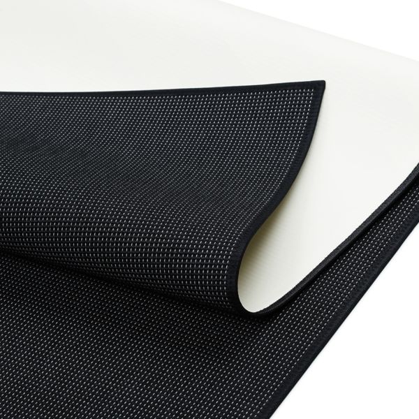 Vaip LIMO 80x350cm, must