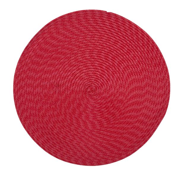 Placemat SELMA D38cm, red