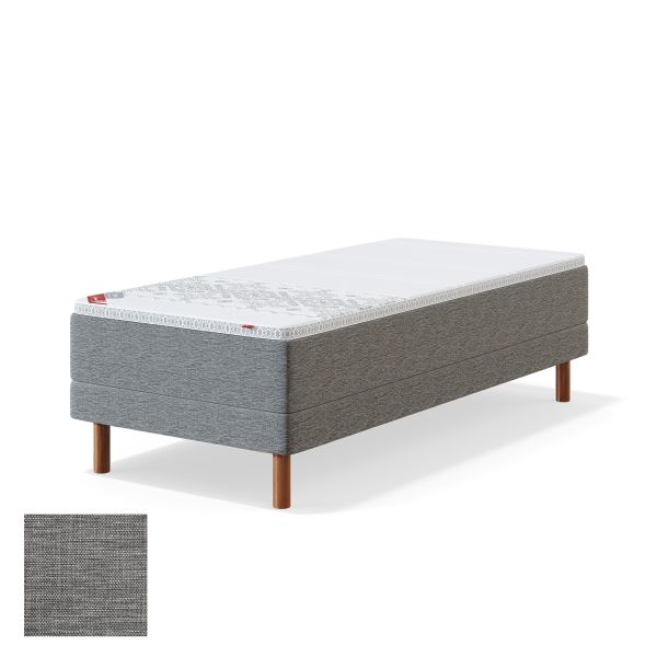 Motor bed RED MANGO 80x200cm, firm, light grey