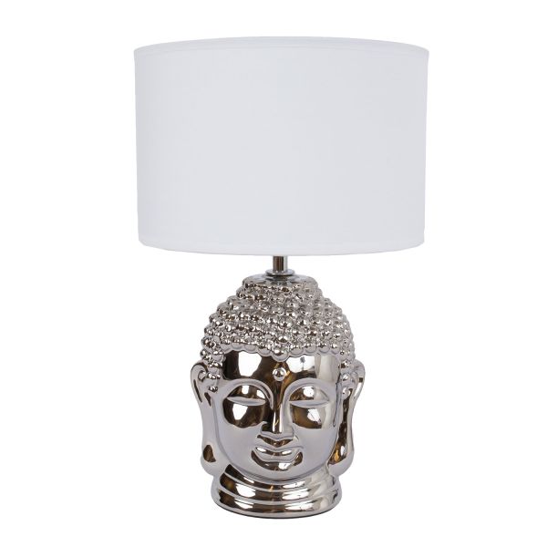 Laualamp BUDDHA_H34,5cm, hõbedane