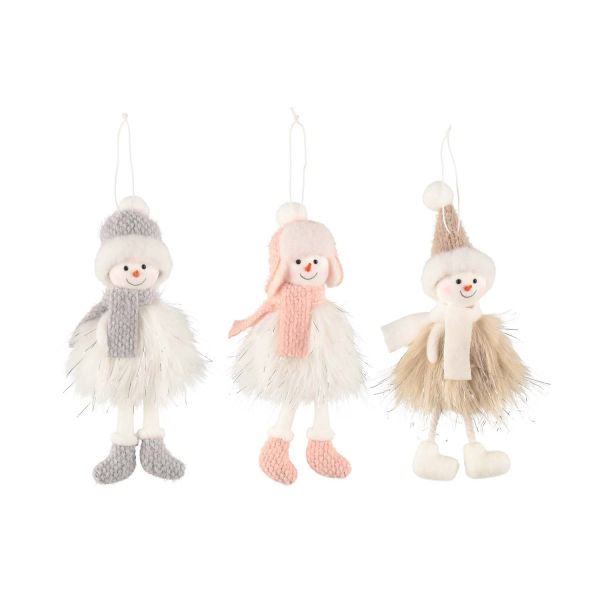 Winteria Ornament Snowman 20 cm assortment display