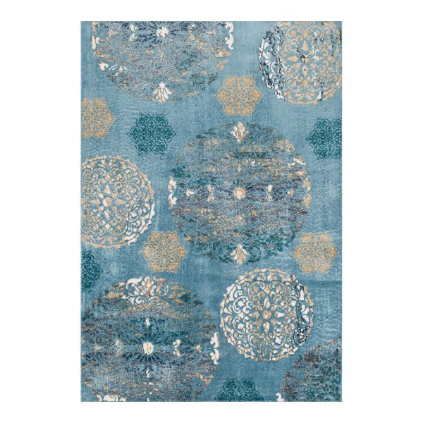 Carpet ZOE-5, 100x150cm, blue