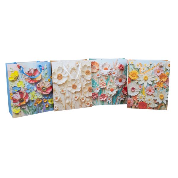 Kinkekott DAISY M, 26x32x12cm, mix