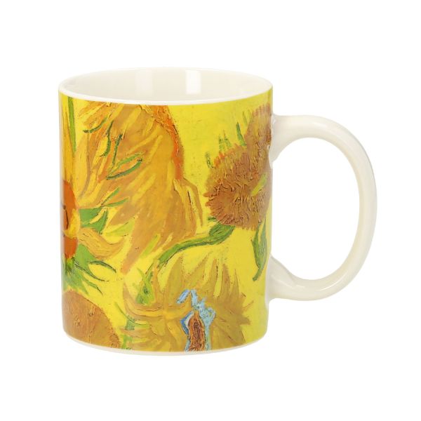 Mug PAINTING ART H9.5cm 350ml "Sunflowers"