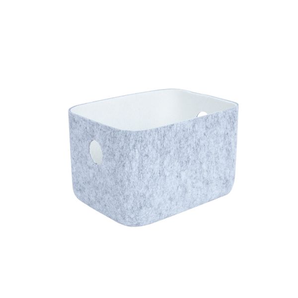 Корзина LIDO FELT 20x15,5xH12см, светло-серый