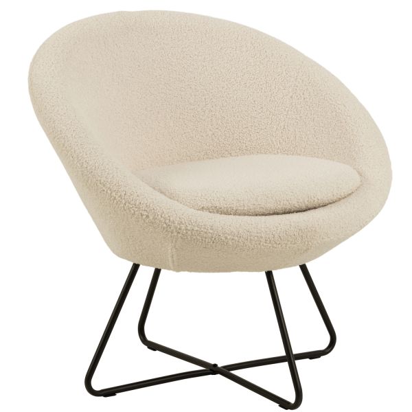 Resting chair CENTER cream