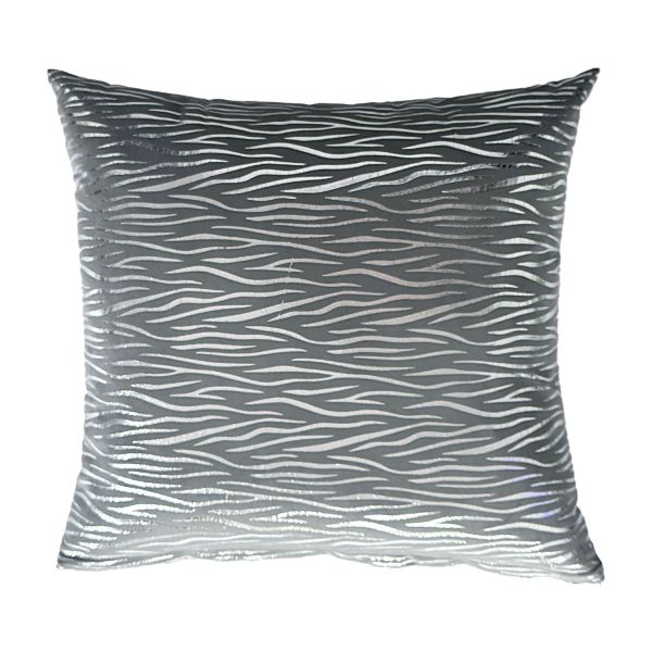 Padi GLORY 45x45cm, hõbedased jooned