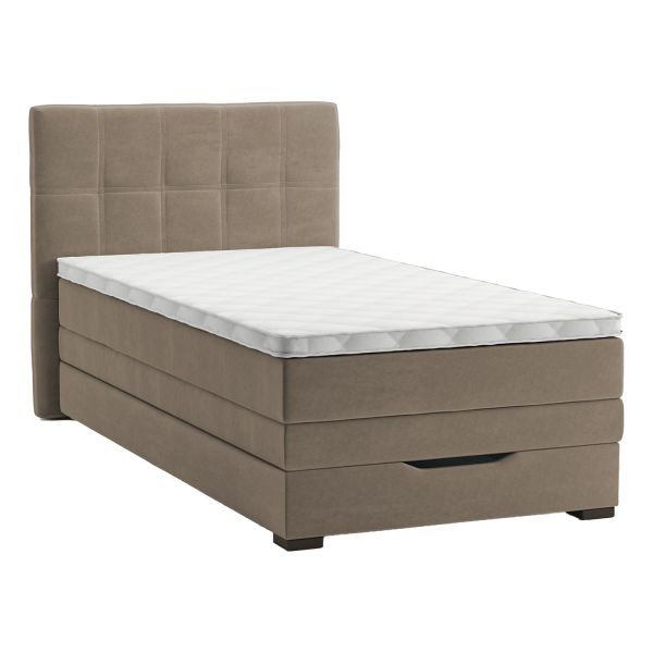 Continental bed JEEP 90x200cm, beige