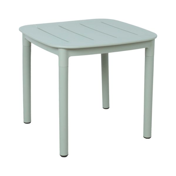Laud MANGO 45x45xH40cm, rohekashall plastik