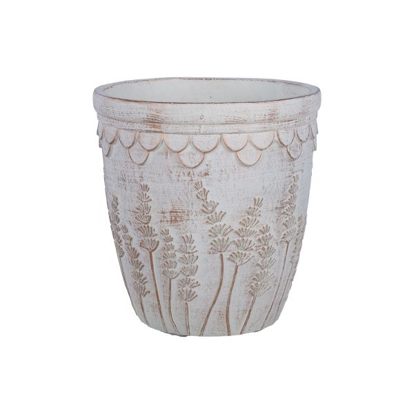 Кашпо SUNNY LAVENDEL D31xH33см, кремовый