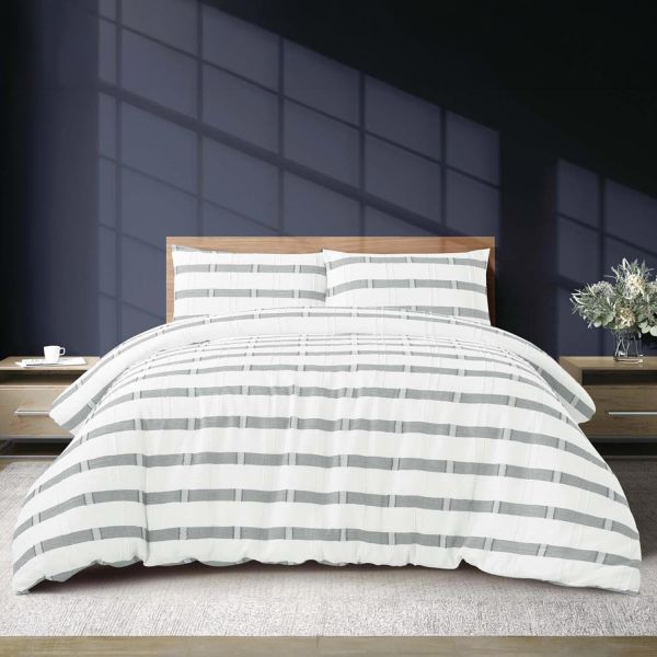 Voodipesukomplekt STRIPE ROLUX 230x220cm 1tk, 50x75cm 2tk