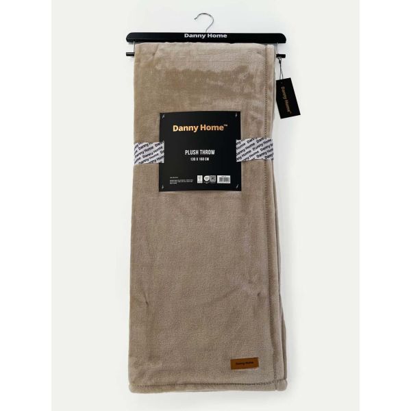 Pleed PLUSH 130x160cm, tumebeež