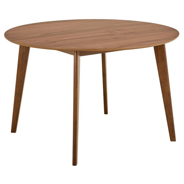 Dining table ROXBY D105xH76cm, natural