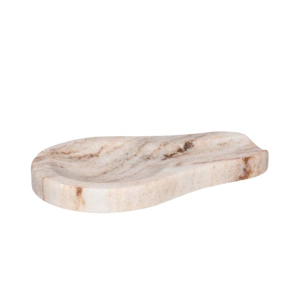 Maku Spoon rest marble beige