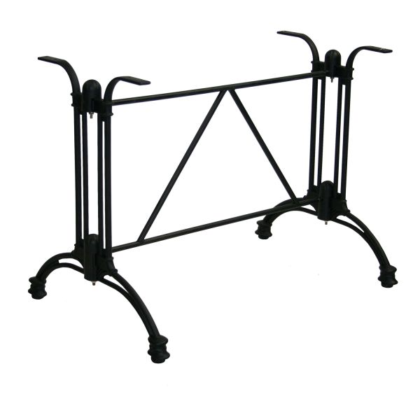 Lauajalg CAFE 92x60xH72cm, must