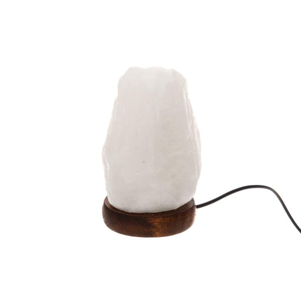 Soolalamp 4Living ROCK SALT LED USB H12.5cm, valge
