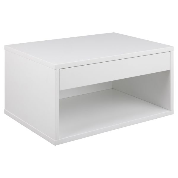 Прикроватная тумбочка CHOLET 50x35xH24,3cm, белый