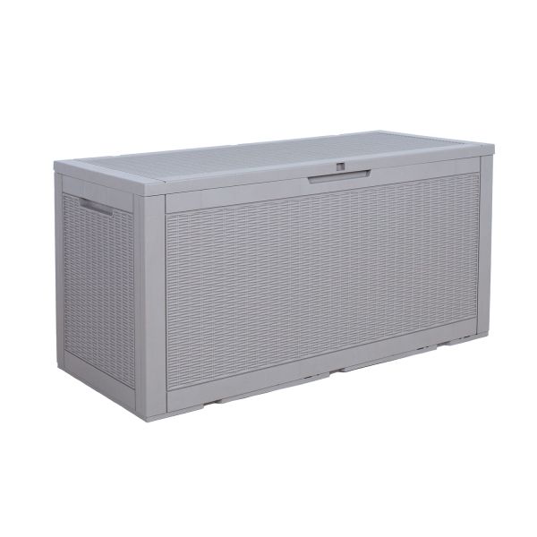 Säilituskast SAYA 122x54,5xH63cm/380L, hall plastik