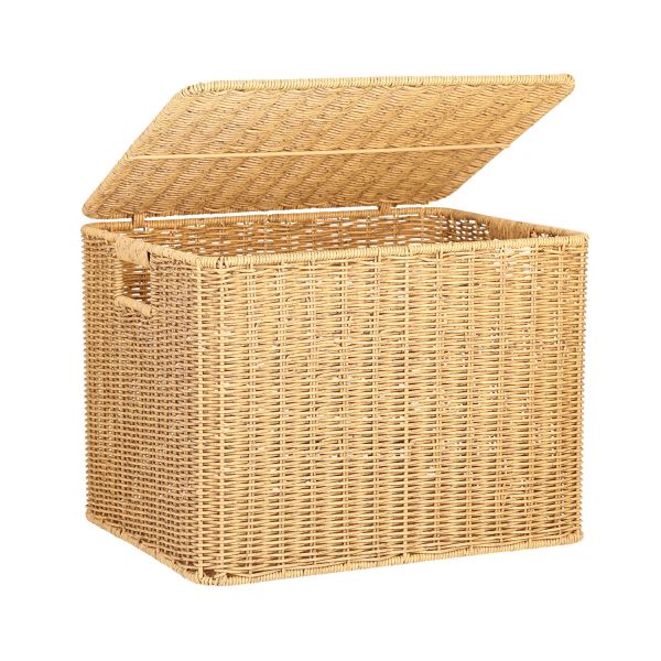 Basket BASILE 42,5x34xH31cm, natural