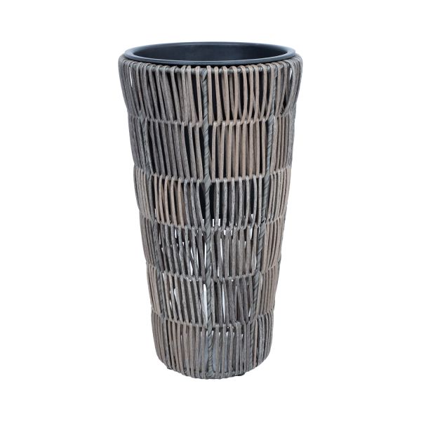 Lillepotiümbris WICKER D28xH50cm, hall