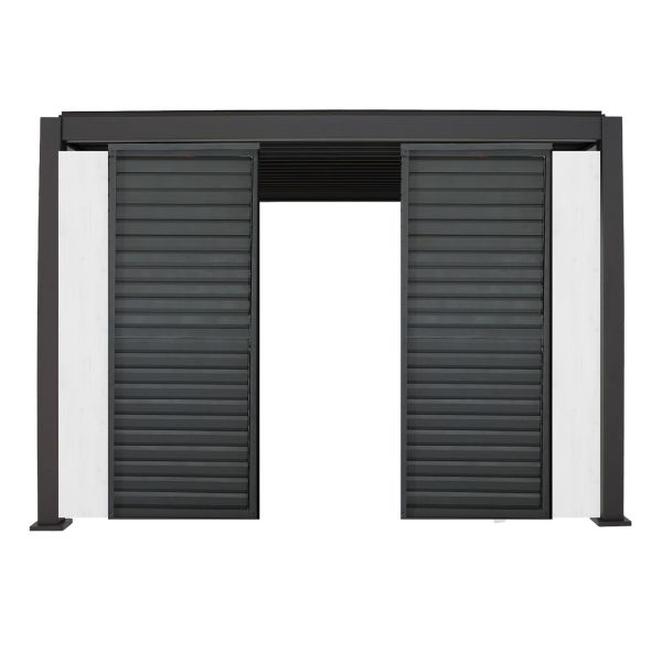 Lamellseina vahepaneel varikatusele MIRADOR-111, valge