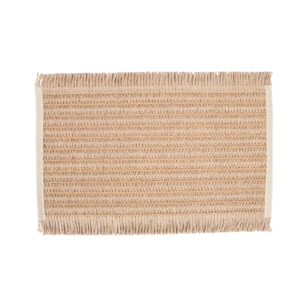 Lauamatt SUZAN 35x45cm jute, beež