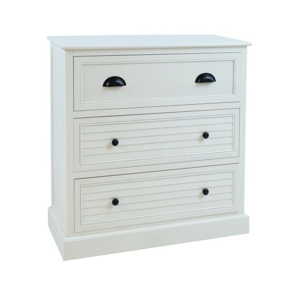 Cabinet MELDON 80x35xH80cm, white