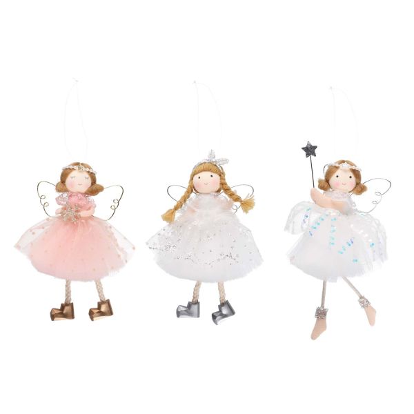 Winteria Ornament Angel Girl assortment display