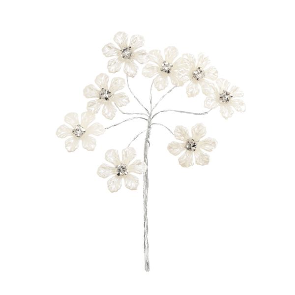 Artificial branch SHINE 13cm, flowers