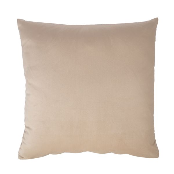 Padi VELVET NEW 50x50cm, lukuga, helebeež