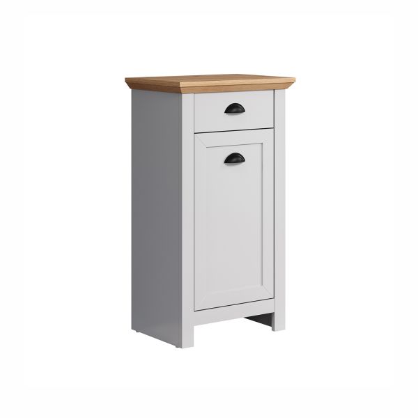Alumine vannitoakapp LANDSIDE 46x33xH84cm, helehall/tamm
