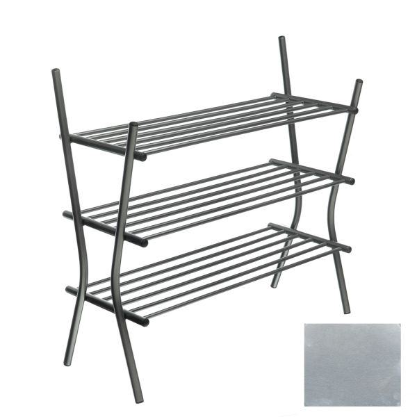 Shoe rack ZEBRA-3 aluminum