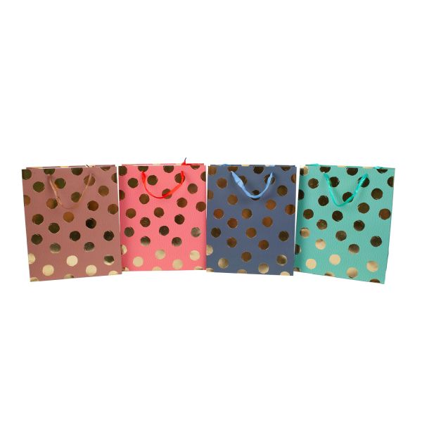 Gift bag LOLA M, 26x32x12cm, mix