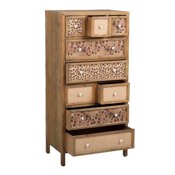 Cabinet ZARA 60x36xH121cm, brown