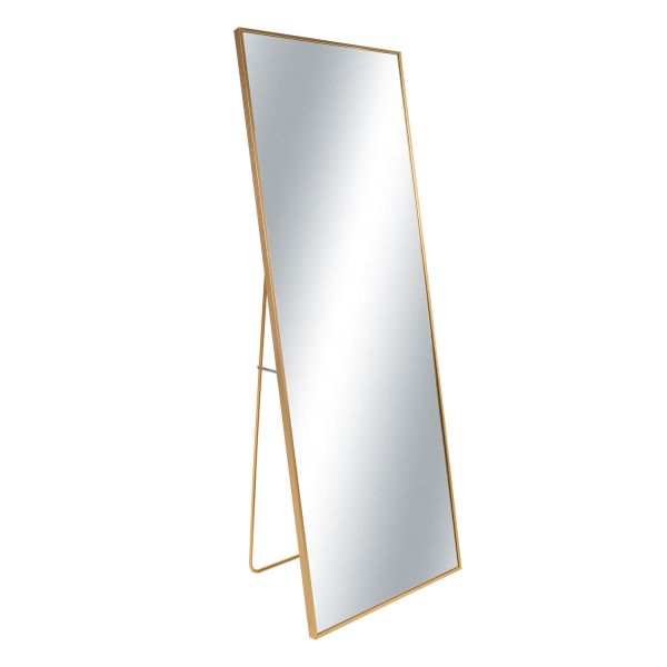 Põrandapeegel EASEL 55x150cm, kuldne