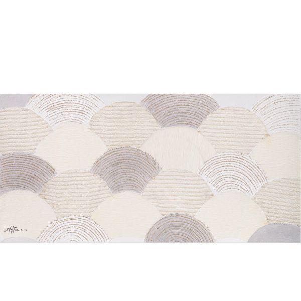 Картина маслом 60x120см, полукруги