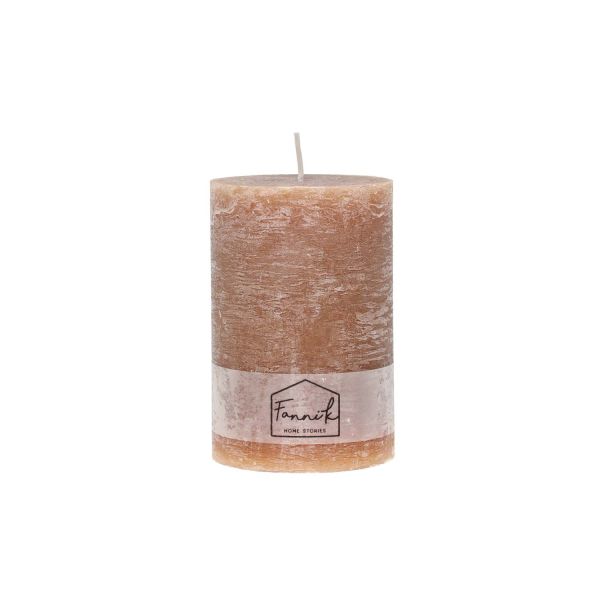Fanni K Pillar candle Rustic 10x15 cm  cashew